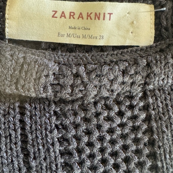 Zara Knit Sweater with Embellishments - Picture 4 of 4